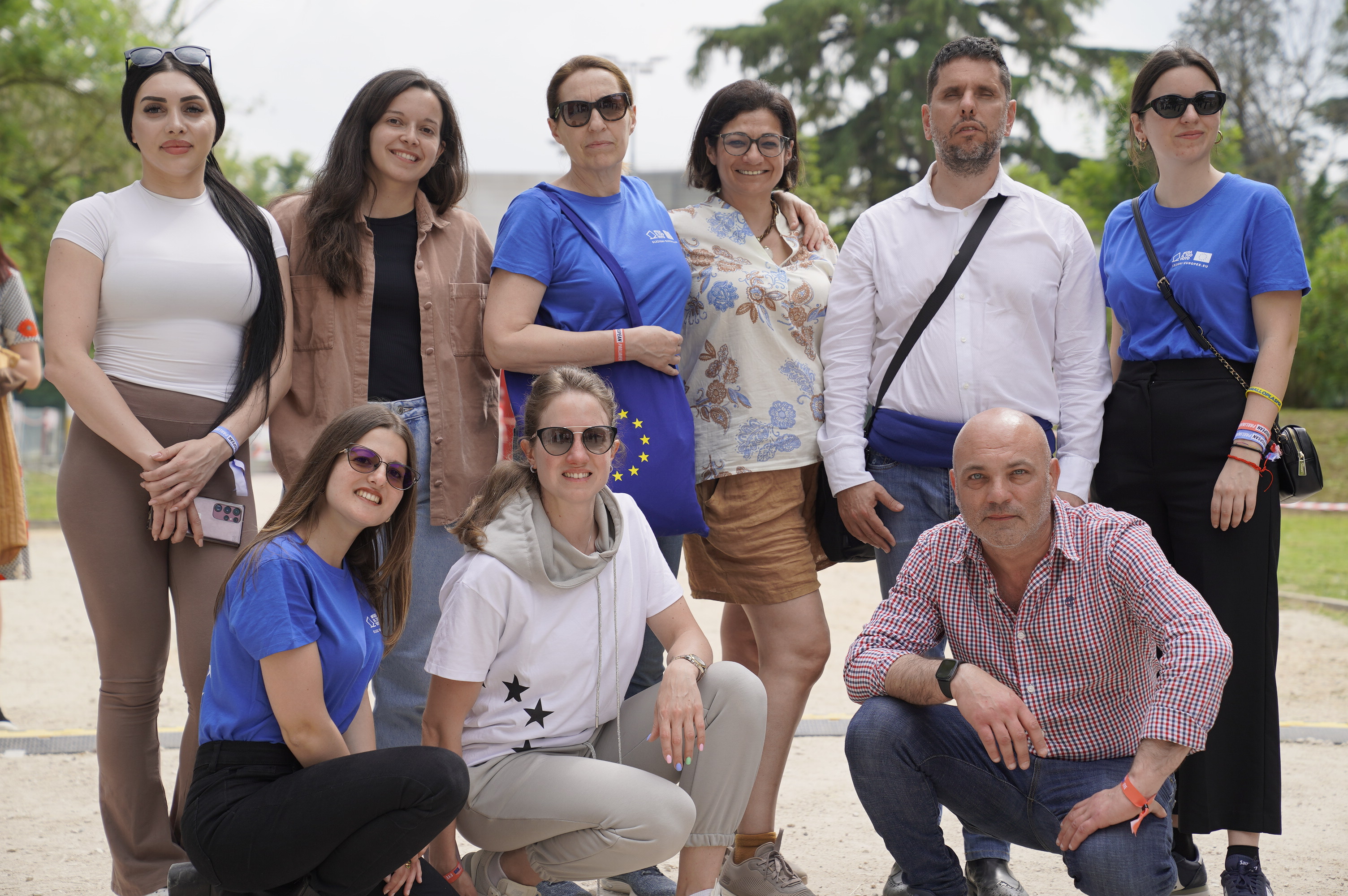 Il team del Parlamento europeo 